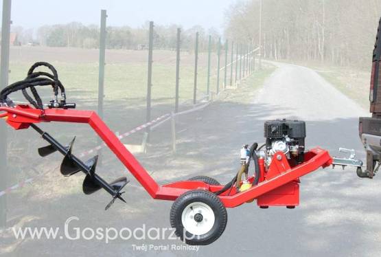 Lekka wiertnica hydrauliczna o napędzie spalinowym