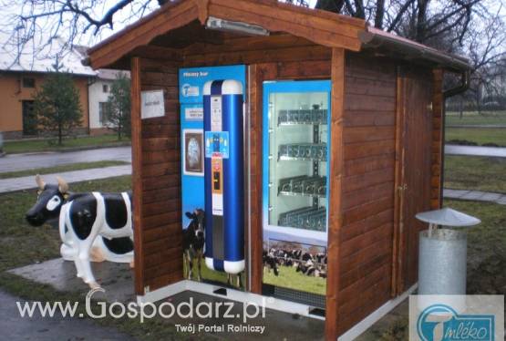 Mlekomat jednozbiornikowy L - drewniany