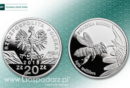 „Pszczoła miodna” – nowa moneta w serii „Zwierzęta świata”