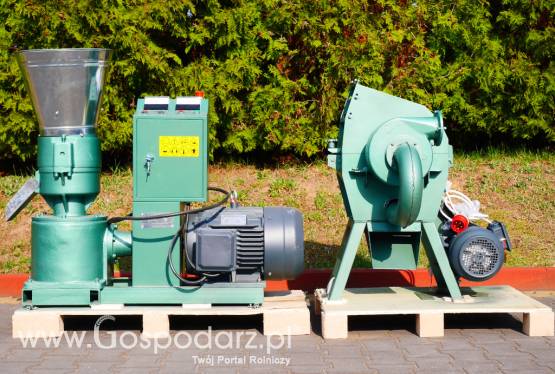 Peleciarka 22 kW ROZDRABNIACZ 4 kW + SZKOLENIE