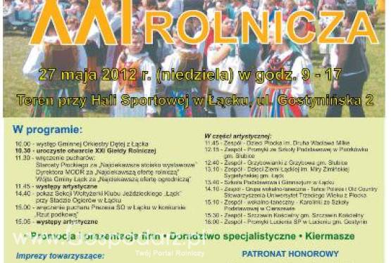 XXI Giełda rolnicza - Łąck