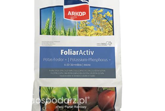 Nawóz NPK - FoliarActiv Potas-Fosfor 6-20-36 + mikro