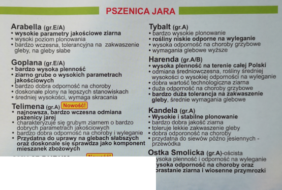 Materiał siewny którego możesz być pewny ! Centrala Nasienna