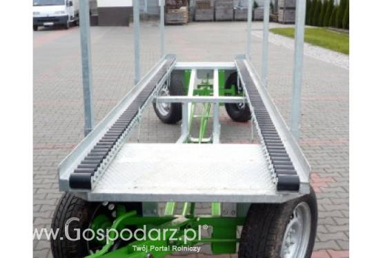 Wózki sadownicze pomocnicze