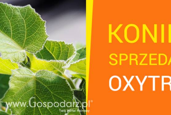Koniec sprzedaży Oxytree!