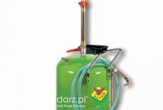 Ściekarka do oleju przepracowanego na zbiorniku 80 l