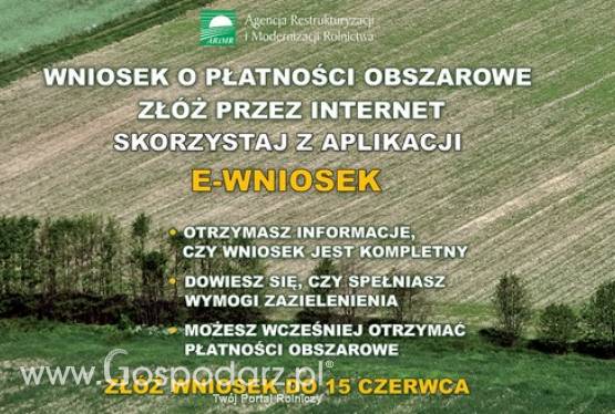 Dopłaty bezpośrednie - 934 tys. wniosków o przyznanie płatności obszarowych złożonych w ARiMR