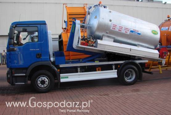 Kontener asenizacyjny ocynkowany do czyszczenia kanalizacji typ KA 6700 K