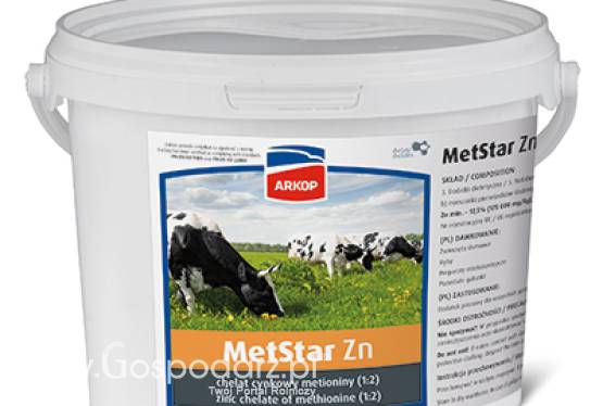 MetSar Zn - Metioninian cynku, aminokwasowy chelat paszowy