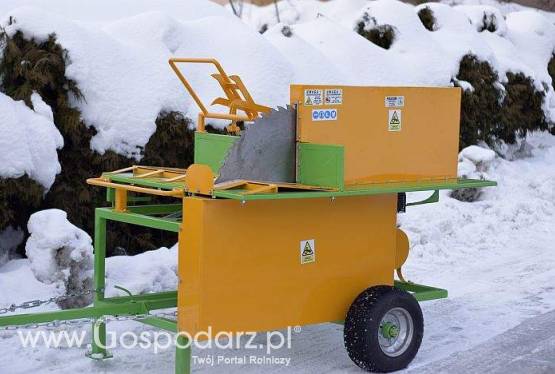 PIŁA stołowa poprzeczna spalinowa do drewna 15 kM