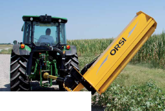 Mulczery boczne ORSI Primatist Off-Set Hardox