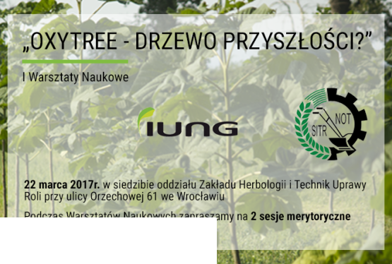 I Warsztaty Naukowe Oxytree - drzewo przyszłości?