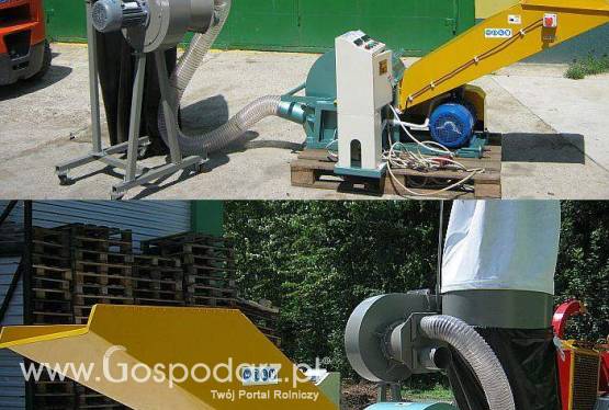 MŁYN BIJAKOWY z odciągiem, wydajność 300-800 kg/h , silnik 11 kW