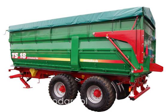 METALTECH - przyczepy, rorzutniki obornika, maszyny do pasz
