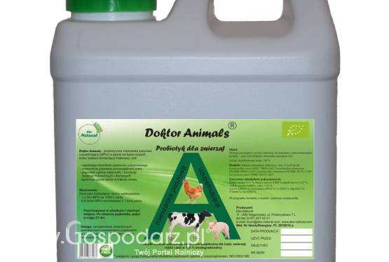 Probiotyk dla zwierząt Doktor Animals bydło trzoda drób 2 L
