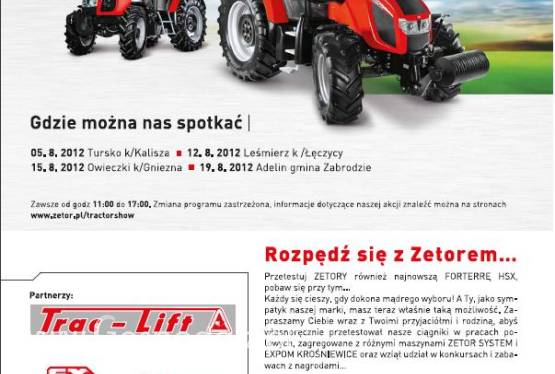ZETOR FAMILY TRACTOR SHOW 2012 - Adelin gmina Zabrodzie