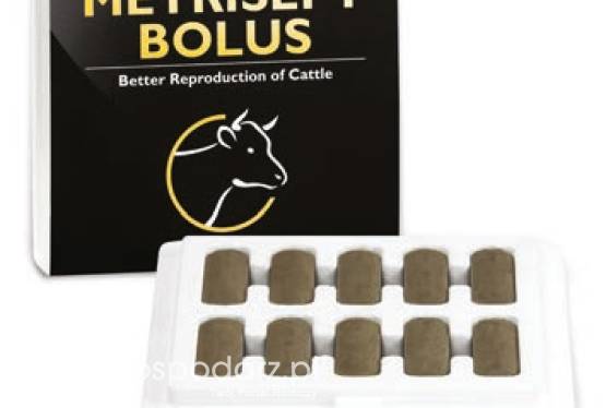 Bolus wspomagający oczyszczenie macicy po porodzie - Metrisept bolus