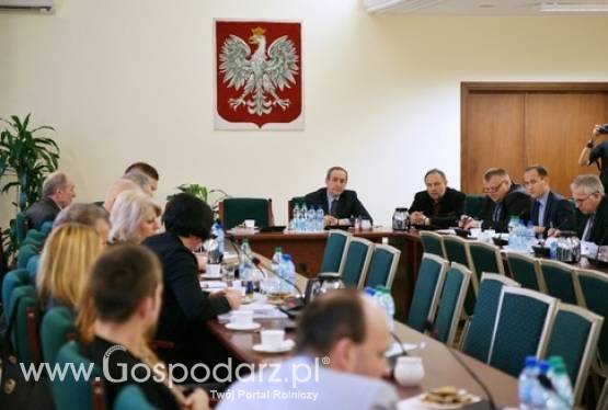 Przedstawiciele sektora drobiu w MRiRW