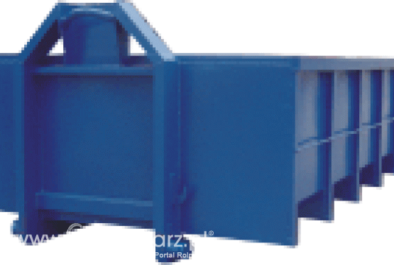 Kontenery rolkowe z systemem hakowym lub linowym typu PT-1