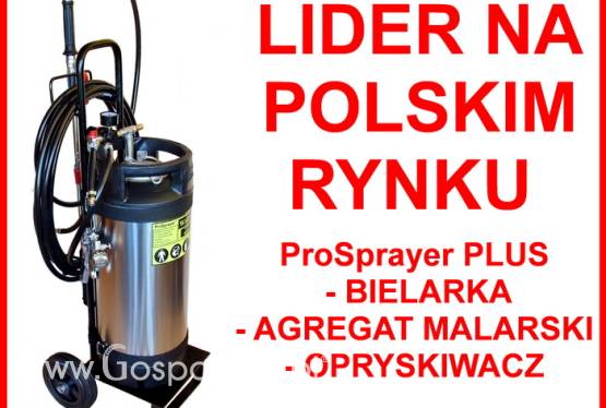 Agregat malarski, bielarka do bielenia wapnem opryskiwacz 3w1