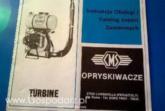 Dwufunkcyjny opryskiwacz na środki sypkie i płynne