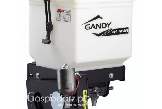 Rozrzutnik Gandy napędzany elektrycznie (12 V.) o pojemności 30 l ZIBO