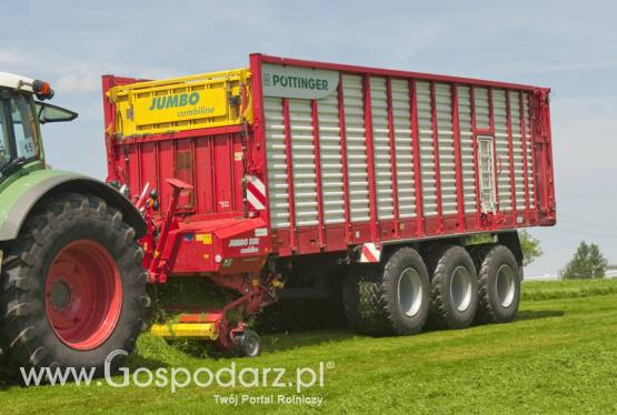 Przyczepa samozbierajaca/silosowa POTTINGER JUMBO COMBILINE - NOWE, GWARANCJA, FINANSOWANIE FABRYCZNE!