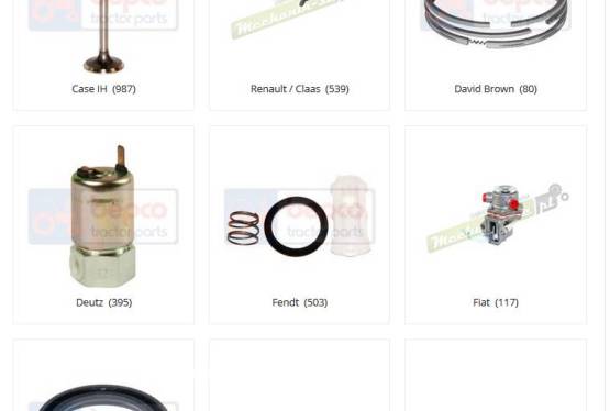 Części do ciągników renomwoanych producentów