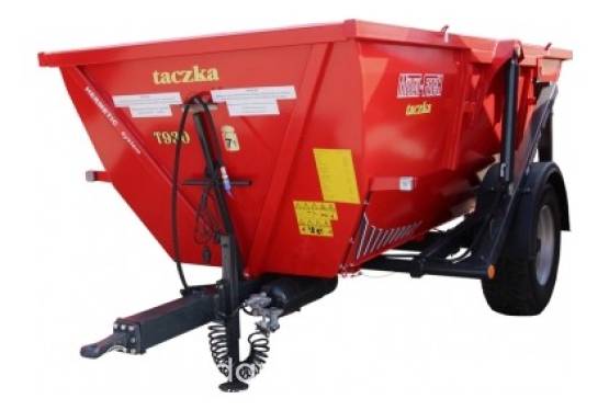 Przyczepa rolnicza T930 Taczka 6t- METAL FACH