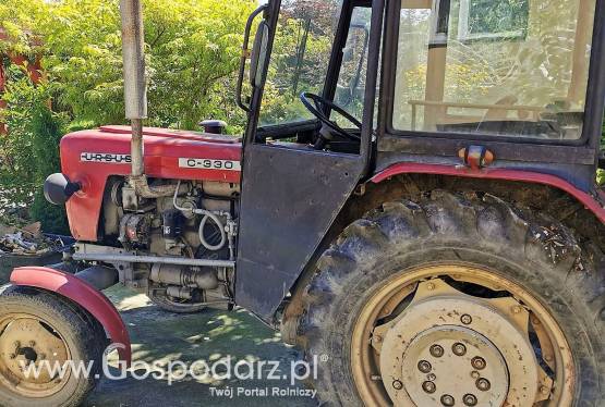 Zarejestrowany Ursus 330 z kabiną + przyczepka