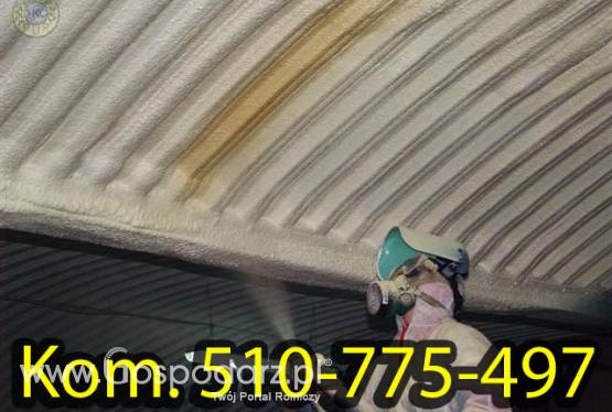 Izolowanie budynków rolniczych natryskową pianką poliuretanową