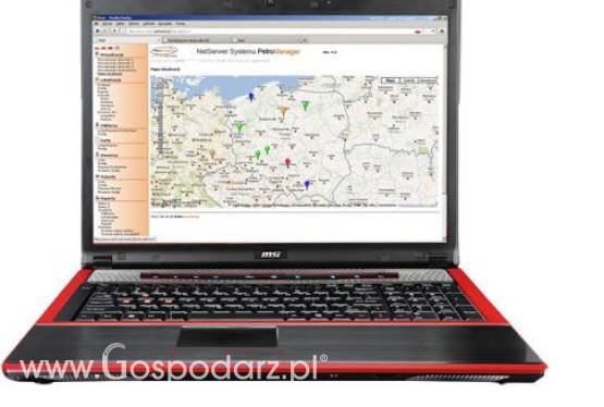 Zarządzanie stacjami paliw przez przeglądarkę internetową