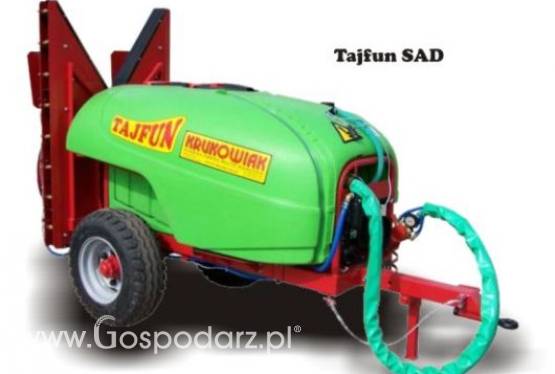 Opryskiwacz sadowniczy przyczepiany TAJFUN/SAD