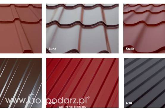 Blacha trapezowa T-4, T-14, T-18, dowolna długość arkuszy, 0,5mm grubość! 275g/m2 ocynku