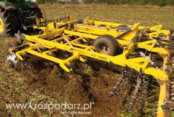 STROM FINISHER FE kompaktowy tarczowo-lemieszowy pług podorywkowy gruber