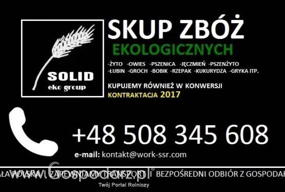 SKUP ZBÓŻ EKOLOGICZNYCH