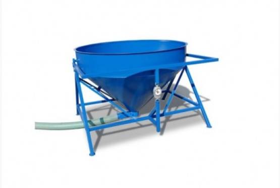 Kosz zasypowym z wagą dynamometryczną