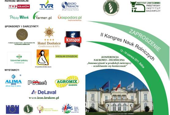 Konferencja naukowo-techniczna  „Innowacyjność w produkcji zwierzęcej – oczekiwanie czy konieczność” w Balicach