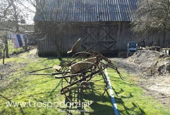 PRZETRZĄSACZ DO SIANA I ZGRABIARKA