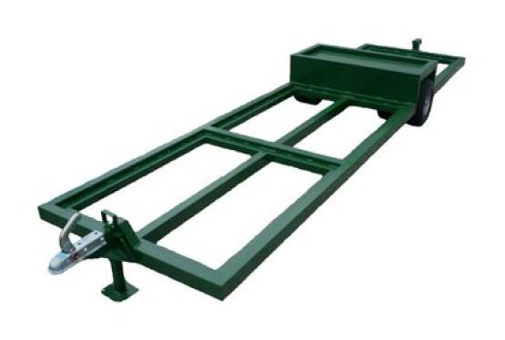 Wózki sadownicze trzypaletowe