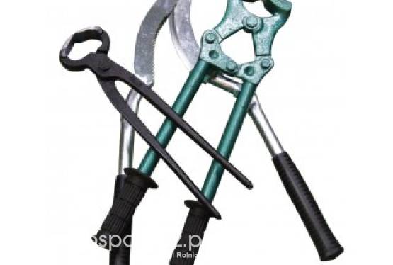 Narzędzia do korekcji racic - kleszcze