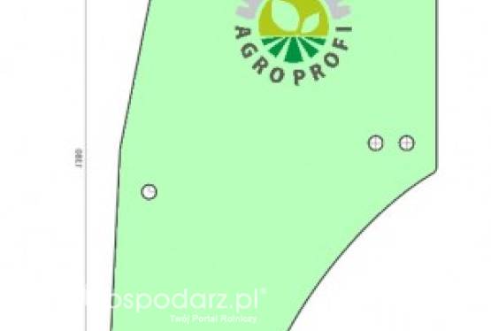 Szyba drzwi lewe zielone DEUTZ