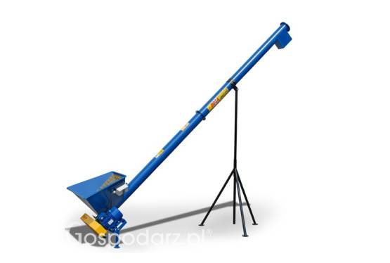 Podajnik z koszem i silnikiem na dole