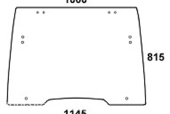 Szyba przednia do kabiny 35 seria, TL, TLA, L, M