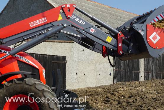 Łyżka chwytakowa 1,5m, 1,8m METAL-FACH