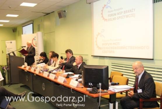 Polsko-Rosyjskie Forum MSP Branży Rolno-Spożywczej