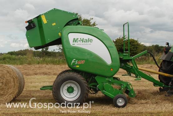 McHale F5600 stałokomorowa prasa rolująca