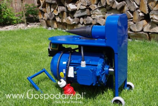 ZESTAW CZĘŚCI ŁUPARKI ŚWIDROWEJ TMS-1 Z SILNIKIEM 2,2Kw