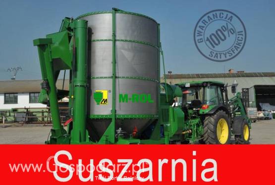 Suszarnia do zbóż M-ROL 15m3/12t