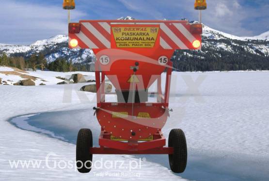 PIASKARKA KOMUNALNA DROGOWA 380 L / 600 KG CIĄGANA
